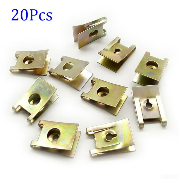 20pcs Clips Nuts Screws Trim Mountings for Toyota 
